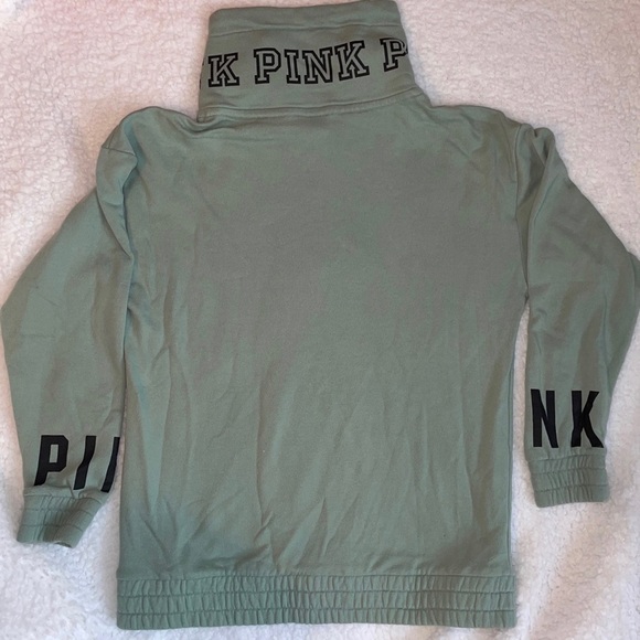 PINK quarter zip sweatshirt - Picture 3 of 3